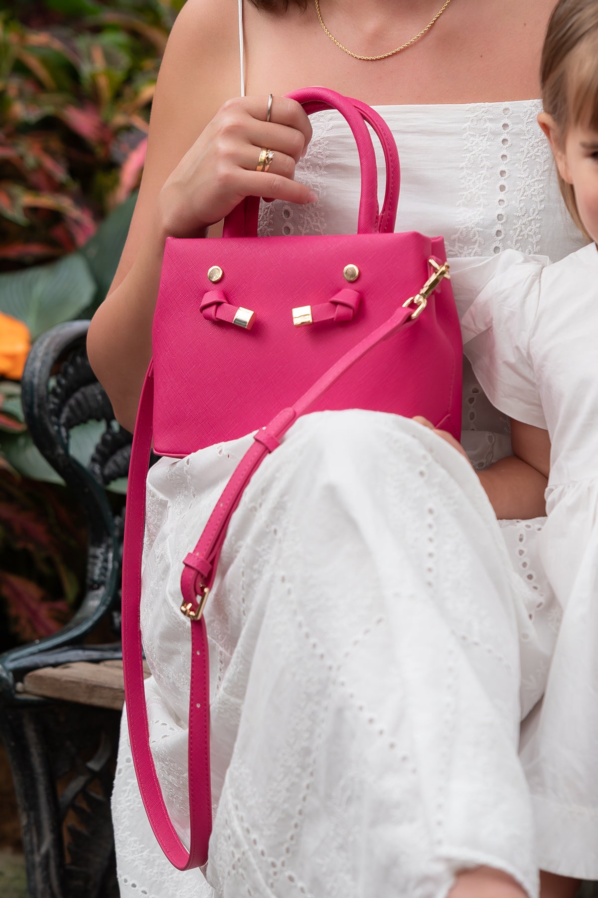 Pink Crossbody Handbag 2