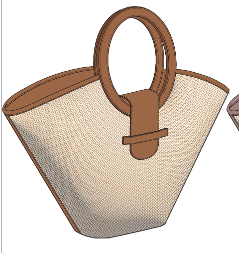 Clementine Raffia Handbag